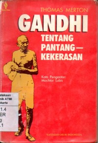 Image of Gandhi tentang pantang kekerasan