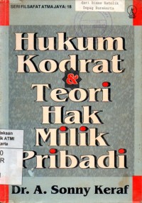 Image of Hukum kodrat dan teori hak milik pribadi.