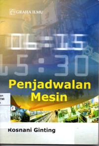 Image of Penjadwalan Mesin