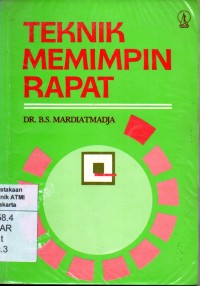 Image of Teknik memimpin rapat