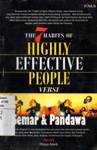 Image of The & habits of highly effective people versi Semar & Pandawa